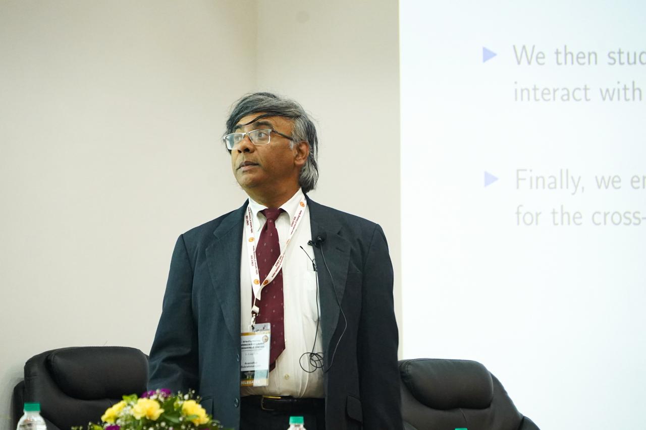 Prof. Avanidhar Subrahmanyam (UCLA Anderson School of Management) delivers the Chief Guest address.